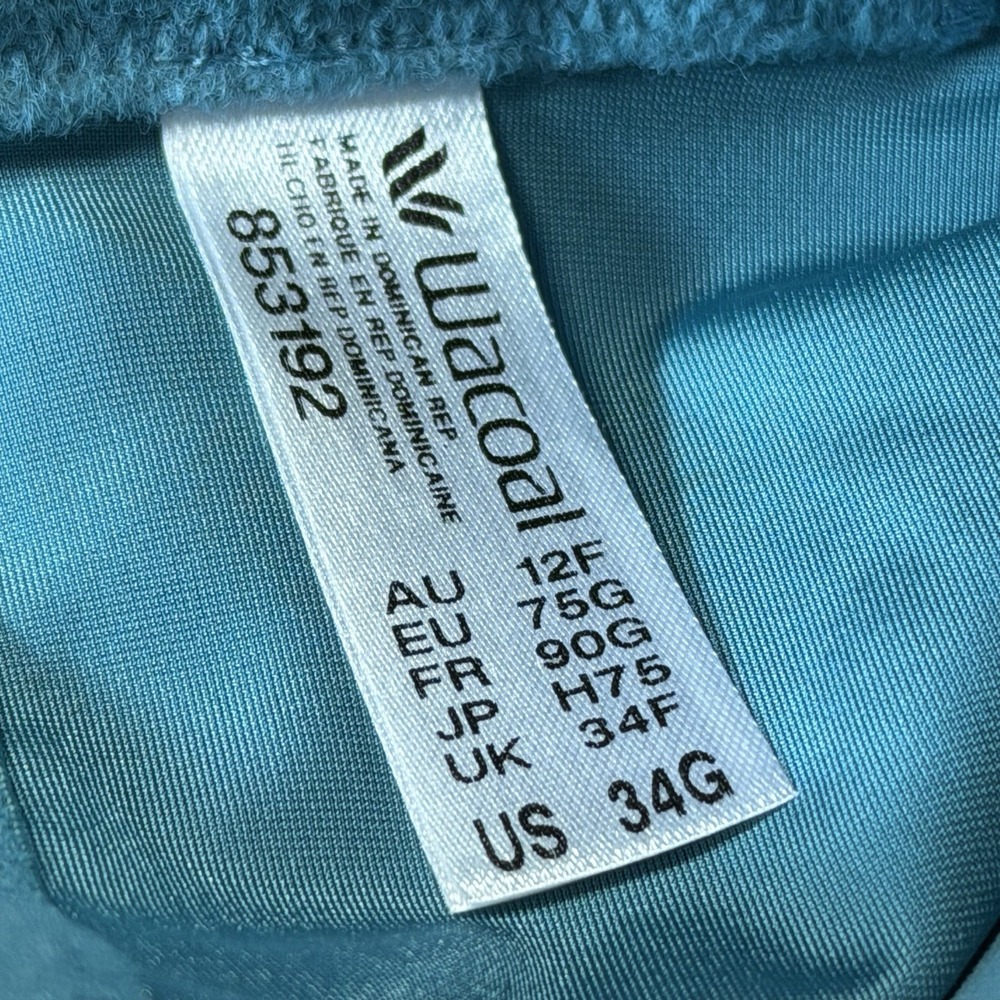 Wacoal Teal Bra - Picture 5 of 6